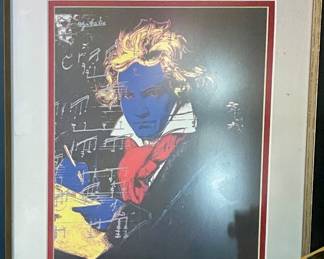 ANDY WARHOL BEETHOVEN