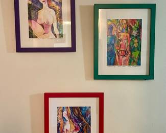 ART TITLES INCLUDE “BEAUTY” 14/50 2004, “MATERNITY” 12/50 2002, “POMINOVA 12/50 2005-ARTIST SIGNED BY ELENA DIADENKO