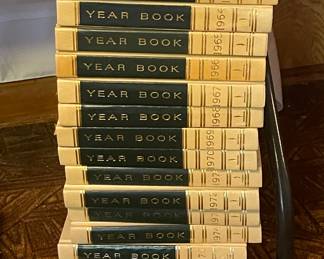 1960’S AND 70’S ENCYCLOPEDIA YEAR BOOKS