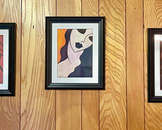 SIGNED ART BY E CARLISLE