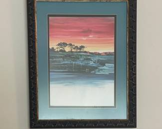 SIGNED FRAMED ART