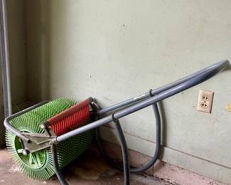 PUSH PECAN HARVESTER