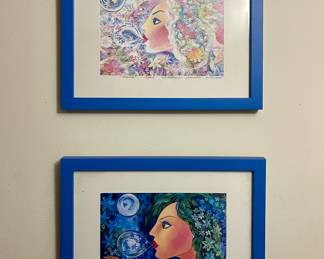 “FULL MOON” 14/50 2005, “FAIRY” 4/50 2005-ARTIST SIGNED BY ELENA DIADENKO