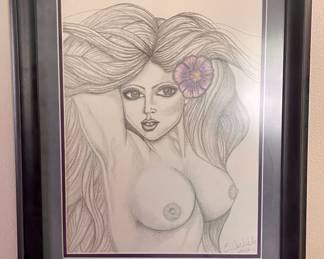 SINGED ART BY E CARLISLE 2005
