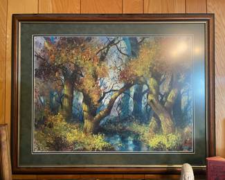 FRAMED SIGNED PRINT BY JOHN PAUL BROWN