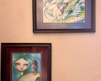 MERMAID & SEA DRAGON ART