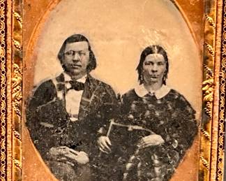 Ambrotype Portrait of a Couple