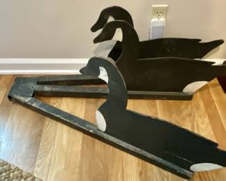 V Board Brant Rig of Three,