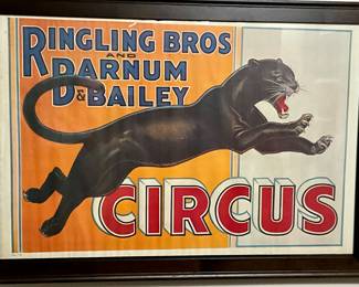 Barnum and Bailey Circus Poster