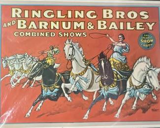 Ringling Bros. and Barnum & Bailey Circus Poster