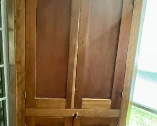 Antique Corner Cupboard