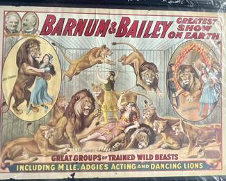 Barnum & Bailey Circus Poster