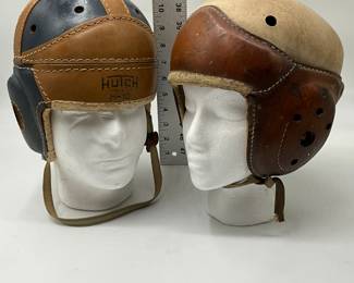 vintage leather football helmet