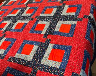 Colorful Vintage Crosses Quilt