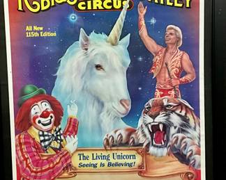Barnum and Bailey Circus Poster