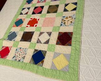 Diamond in a Square Quilt