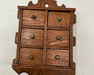 Antique Spice Box Cupboard