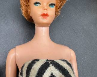 Barbie dolls with a bubble cut hairstyle