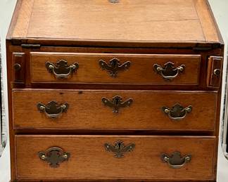 Antique Miniature Slant Front Desk