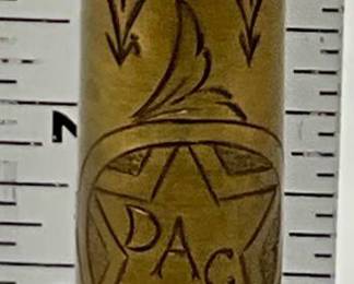 Trench Art Lamp