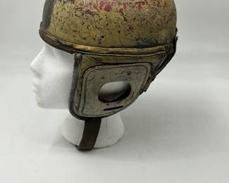 vintage leather football helmet