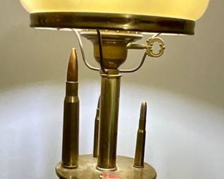 Trench Art Lamp