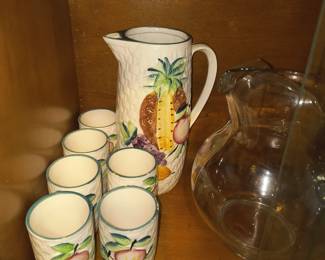 Retro water set