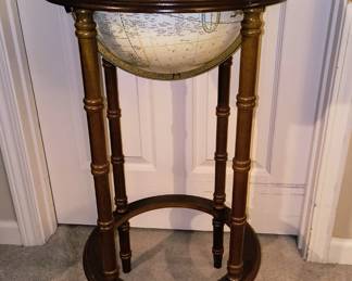 Cram's world globe with stand