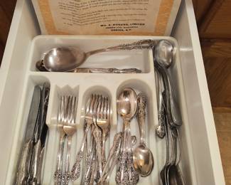 Rogers silverware set
