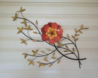 Metal wall hanging