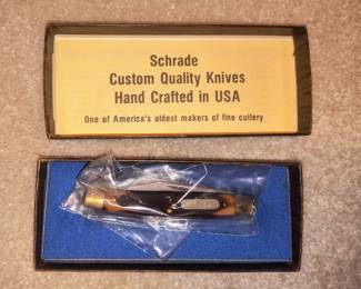 Schrade knife- new in box