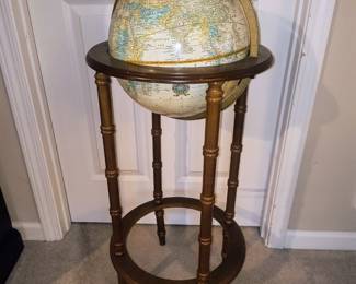 Globe with stand