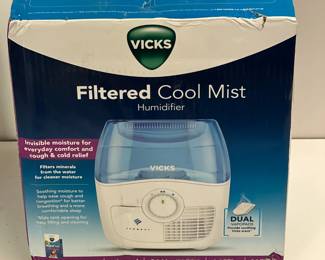 Vicks humidifier... for combatting this dry weather.