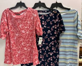 Women's printed tops