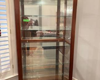 Lighted Curio cabinet