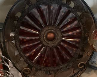 Dark Brown Ceramic Plate
