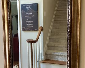Gold Framed Mirror