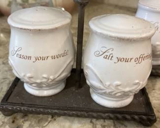 Salt and Pepper Shakers