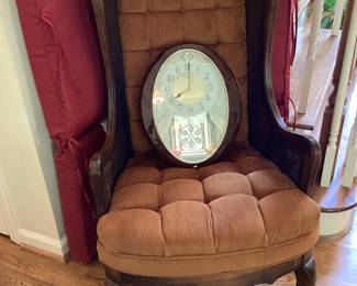 Mid Century Lewittes wingback chair