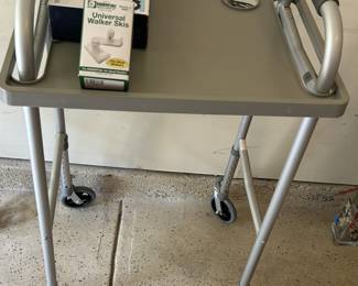 Walker with table
