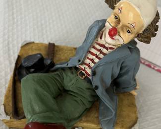 Clown On a Bench