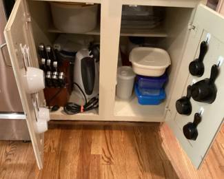 storage container measuring set