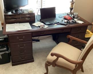 Desk and office Chair