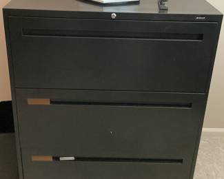 Mahogany 3 Drawer file cabinet