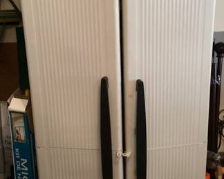 White Storage Cabinet4 shelves