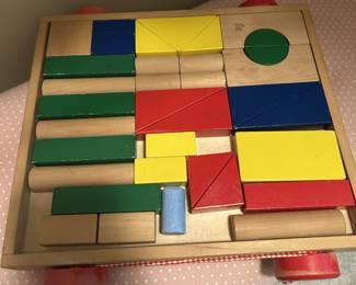 Child's Shapes and Sizes toy