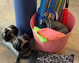 Yoga supplies