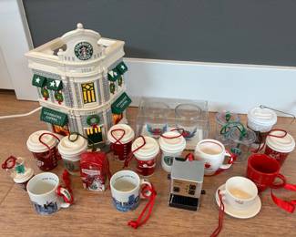 Starbucks holiday ornaments