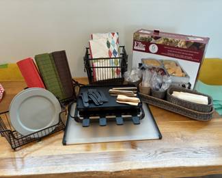 Raclette Grill and accessories