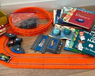 Toys and books for children